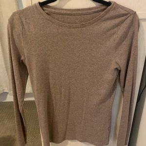Tan plain Tee